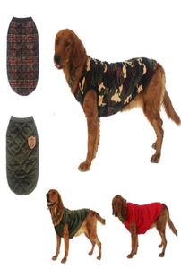 Hundkläder väst vinterkläder för stora guld retriever plysch polyesterrock lämplig labrador Alaska Shepherd hound7659455
