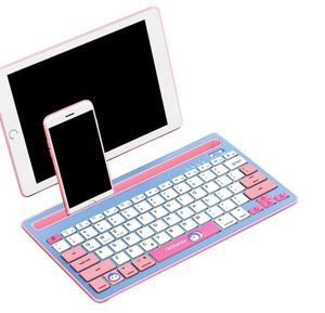 Беспроводные клавиатуры Bluetooth Портативный настольный ноутбук 78 кей Ультратон