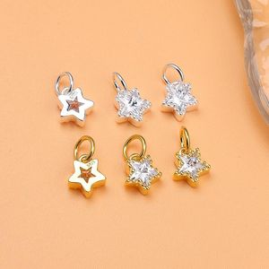 Charms S925 Sterling Srebrny Japończyk Light Luksusowy wisior ręcznie robiony DIY Bransoletka naszyjnik z koralikami