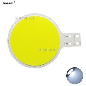 Customized DC 12V 50W Racket Size High Bright COB LED Panel Light Cold White Color 6500k For DIY Cool Personalit Lamp Bulb