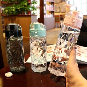 Water Bottles 500ML Portable BPA Sport Drinking Bottle Camping Cycling Travel Fruit Juice