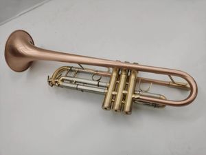 BB Cornet Trumpet Brass Gold Lakquer Metal Muzyczne instrument z rękawiczkami w obudowie Bezpłatna wysyłka