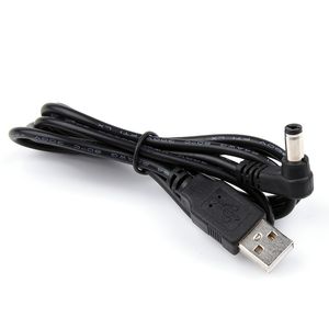 1M 2A USB A Stecker auf DC 5,5*2,1mm Netzteil Stecker Jack Verlängerungskabel Anschlusskabel