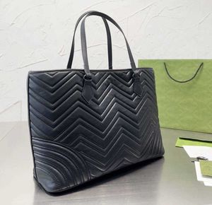 Projektant torby na podróż biznesową klasyczne przekątne paski pikowane torebka czarna torebka zakupowa