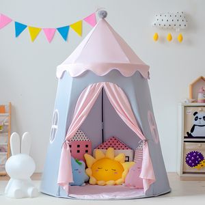 Zabawne namioty Przenośna składana gra namiot lalka Candy Princess Castle Game House Mężczyźni i kobiety Dzieci Outdoor Prezenty Toys Tent Castle 230303