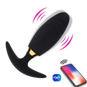 Vibratorer trådlös anal rumpa plug prostata massager app kontrollerade gay produkt kula klitoris stimulator vibrator sex leksaker för kvinnor män 230303