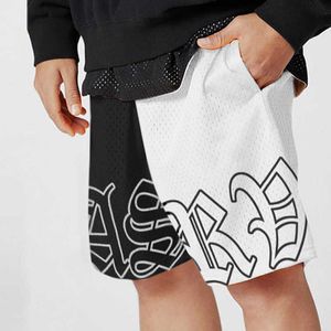 Men's and Women's Shorts Beach Pants West Coast Fashion Brand Gym Summer Running Sport Fitness Breathable Soft Tennis Workout Sportswear Mesh Basketball Clothing