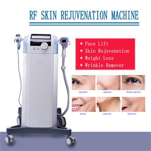 360 Ultrasuoni Radiofrequenza Rafforzamento della pelle Macchina per il drenaggio linfatico RF Ultra Face lift Body Shaping Perdita di peso Dispositivo per il rimodellamento della pelle