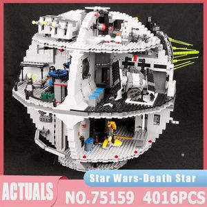 Star Plan Series 05063 4016PCS Death Star Force Wake UCS Kit Building Blocks 05035 Educatief speelgoed Kid's Birthday GIF252M