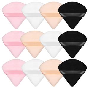 Svampar Powder Puff Soft Face Triangle Makeup Puffs For Loose Powder Body Cosmetic Foundation Mineral Beauty Blender Washable Lightweight SN4096