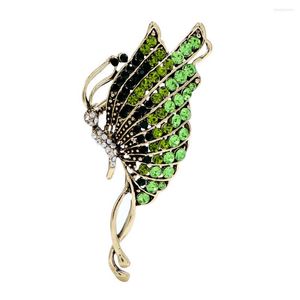 Broszki Cindy Xiang Rhinestone Butterfly for Women Vintage Fashion Insect Pin 3 Kolory Dostępne wysokiej jakości 2023