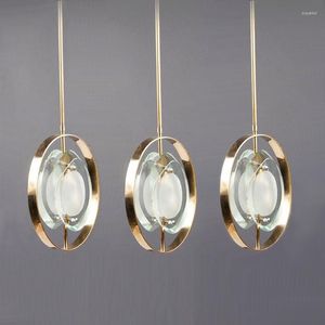 Подвесные лампы Nordic Post Modern Crystal Pendent Lamp