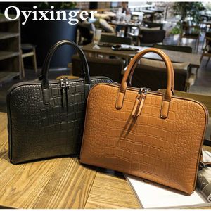 Laptop Bags Ladies Computer Hand Bags Women Office Handbag Girls Leather Shoulder Bag Woman Business Laptop Briefcases For Lenovo Hp Dell 230303