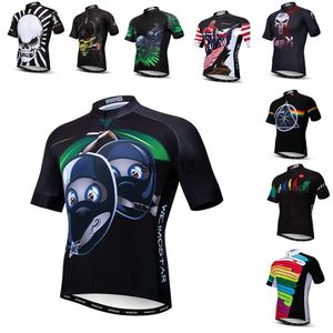 Koszulki rowerowe Topy Weimostar Rock Music Mens Jersey Jazz Cycling Odzież Summer Mtb Rowery Tops Racing Rower koszulka Maillot Ciclismo T230303