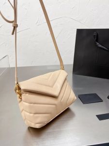 Luksusowy designerski torba dla kobiet torba na ramię w torbie posłańca torebka moda crossbody skórzana litera wykałaczka