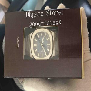 Orologio da uomo d'affari da uomo automatico Cal 324 SC Data bianco nero grigio Uomo Eta 5711 G Orologi in acciaio platino Top PF Factory Wri2355