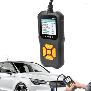 Carscanner v318 bilmotor felkod läsare skanningsverktyg batteri/laddningssystem test läsning/raderar abs -koder Visa livedata 10