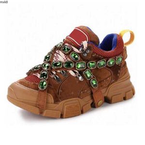 La più recente sneaker Flashtrek con cristalli rimovibili Scarpe da donna moda casual da uomo Sneakers MJK mxk8000000002