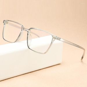 Güneş Gözlüğü Çerçeveleri 2023 Vintage Bilgisayar Gözlükleri Kare Kadınlar Moda Şeffaf Gözlükler Erkek Optik Miyopi Plastik Gözlük Gözlükleri