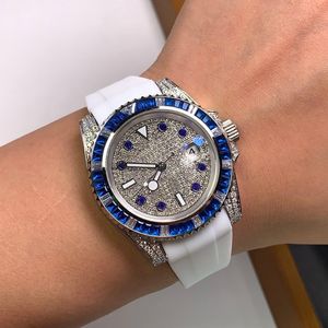 Klasyczne męskie zegarek 40 mm automatyczne zegarki mechaniczne Business zegarki Montre de Luxe prezenty