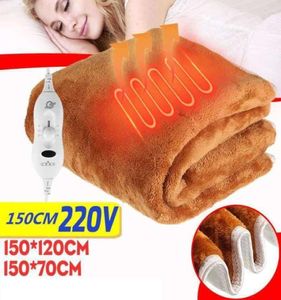 Blanket V Winter Electric Thicker Heater Double Body Warmer xcm Heated Thermostat Heating Y22098909159