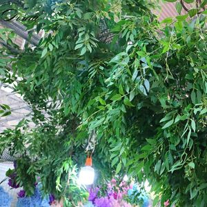 Decorative Flowers Artificial Willow Vine Faux Plant For Wedding Decoration Plantas Artificiales Fake Leaves Garland Rattan Lierre