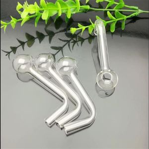 2023 Europe and Americaglass pipe bubbler smoking pipe water Glass bong Right angle glass pot