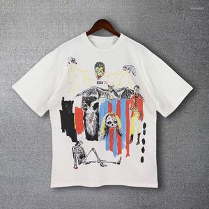 Men's T Shirts 2023 Summer O-Neck Tshirt For Men Art Graffiti Letter Print Brand T-shirt Social Club Outfits Tee Shirt Homme Black
