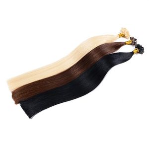 Tip de alta calidad Extensiones de cabello humano Keratin 1G S 100S 613# 100S 6# 100% Remy Brasil Hair Ali Magic Factory Outlet269g