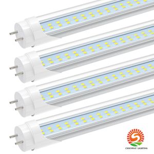 T8 LED Light Rube Light 3ft, 2520LM, 18W (równoważnik 45 W), 6000K, 36 cali F30T12 Fluorescencyjna wymiana żarówki, podwójnie zakończona moc, wymieniona ETL, Usuń oprawę do oświetlenia balastowego