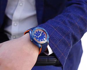 ABB_WATCHES Мужские часы Lucury Механические автоматические часы Современные наручные часы Ourdoor Часы с круглым тканым ремнем Водонепроницаемые сапфировые часы из нержавеющей стали 2024 День рождения