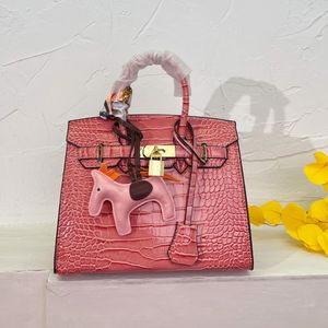 2024 Crocodile Simbag Women Women Sagn Bag Plain Liduine Lady Lady Satchel кошелек кошелек золотой аппаратный замок