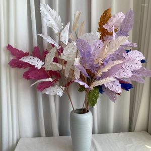 Dekorativa blommor Vackert enkelt underhåll Fake Flower Fine Texture Wedding Centerpiece Artificial Plant Create Atmosphere