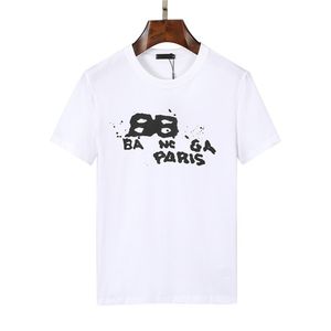 312 842 613SメンズTシャツ2023サマーメンズデザイナーTシャツカジュアルマンレット付きレタープリント半袖