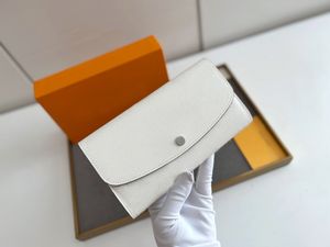 Portafogli firmati di lusso Taurillon borse lunghe da uomo pochette sottile da donna Monogrammi di alta qualità Porta carte di credito Capucines con scatola originale sacchetto per la polvere