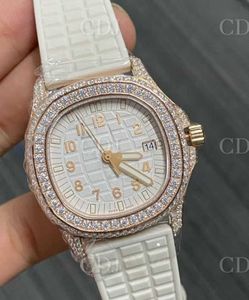 High-End-Top-Marke Custom Dign Männer Frau Luxus Original Hand Set Iced Out Diamond Moissanite Uhr für RappersBGUPPOVP