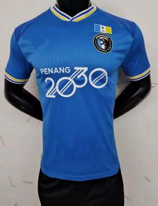 23 24 Spelarversion Penang Soccer Jerseys Malaysia Football Shirt 2023 2024 Men Home Blue Short Sleeve Camesita de Futol Shirts