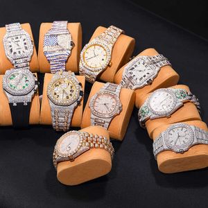 2023Luxury الهيب هوب المجوهرات Stainls الصلب المصنوع يدويا VVS Moissanite الماس PASS