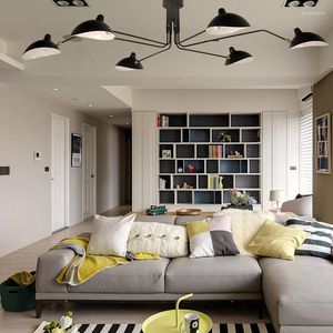 Lampadari Art Déco Plafoniere moderne in stile nordico per soggiorno Camera da letto Lampada a sospensione Apparecchi di illuminazione per la casa industriale