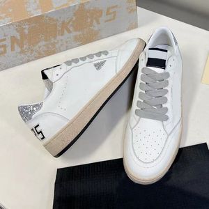 men designer casual shoes new release luxury shoes Italy women brand sneakers Iuxury sequin Classic white do-old dirty man Casual Shoe super star in box size 35-44