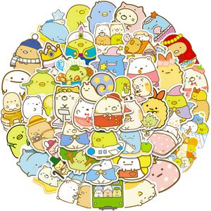 50st Cartoon Sumikkogurashi Sticker Graffiti Kids Toy Skateboard Car Motorcykel Cykel klistermärke DECAL