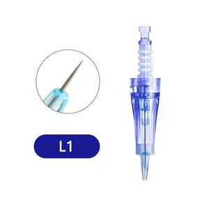 Andra hudvårdsverktyg Dr Pen A6 Needle Cartridge Microneedling Tattoo Hine Bayonet Byt ut patroner 9 12pin 36Pin Round Nano Drop Dhkhv