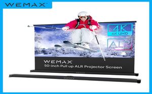 投影画面WEMAX P50 Pro 50039039 ALRポータブルプロジェクターテーブルトップHD 16 9キャンプ用の折りたたみ式スタンド2082867