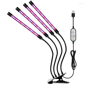 Grow Lights LED Light USB Phyto Lamp Full Spectrum Fitolamp With Control Phytolamp For Plants Seedlings Flower Home Tent