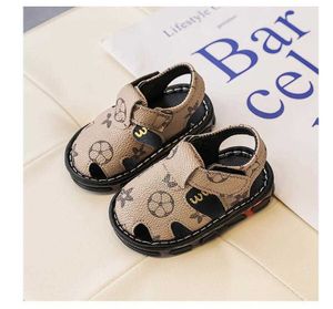 Sandali da bambino per bambini nato da ragazzi alla moda estate bambini morbidi criccale per bambini scarpe ragazze anti -slip