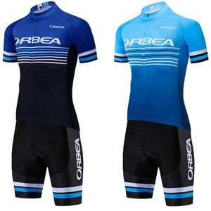 Orbea Bisiklet Kısa Kollu Jersey (BIB) Şort Setleri En Çok Satan UV Anti-UV Bisiklet Giysisi Nefes Alabilir Bisiklet Tekdüze Ropa Ciclismo Y2303307