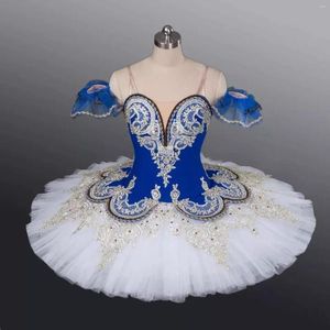 Scene Wear Children's Professional Ballet Dress White Swan Lake Tutu Costumes For Girls Party Stagewear Delicate Dancewear Outfits