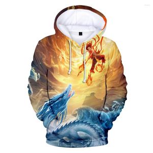 Hoodies masculinos 3d Witch Fashion Anime Cartoon Mulher Mulher Selta Capuz Top Impressão