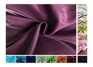 Moda de tela brillante brillante lino silky diseñador lino coloreado para ropa vestidos de novia decoraciones por el meter6149636