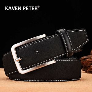 Kemerler Yeni Moda Erkekler Lüks Deri Kemer Trend Traind Rahat Erkek Vintage Bel Strap Yumuşak Pu Deri Bell Batı Kovboy Kemeri Z0228